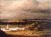 Philips Koninck Wide River Landscape oil painting on canvas